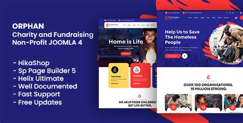 joomla nonprofit template|Orphan .